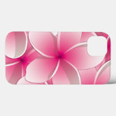 Bright Frangipani/Plumeria bloemen Case-Mate iPhone Case (Achterkant (horizontaal))