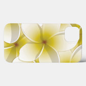 Bright Frangipani/Plumeria bloemen Case-Mate iPhone Case (Achterkant (horizontaal))