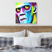 Bright Frankenstein Canvas Afdruk (Insitu (Slaapkamer))