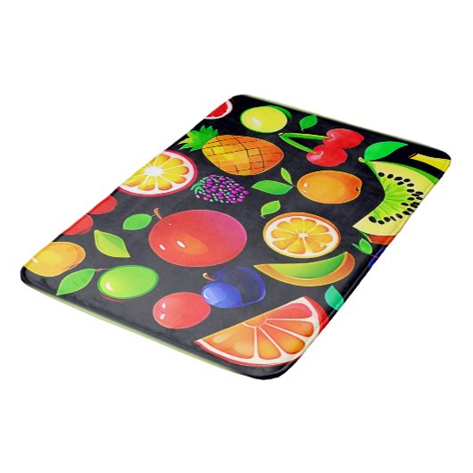 Bright Fruit Collectie Badmat (Gekanteld)