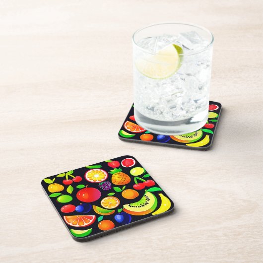 Bright Fruit Collectie Bier Onderzetter (Rechterzijde)