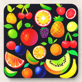 Bright Fruit Collectie Bier Onderzetter