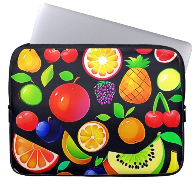 Bright Fruit Collectie Laptop Sleeve (Voorkant)