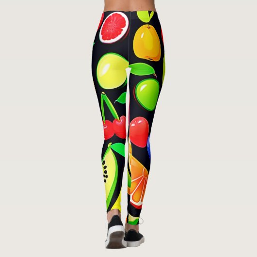 Bright Fruit Collectie Leggings (Achterkant)