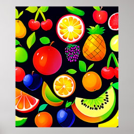 Bright Fruit Collectie Poster