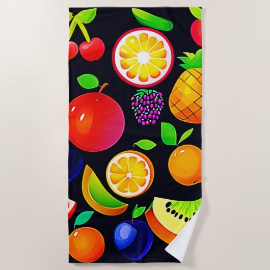 Bright Fruit Collectie Strandlaken (Voorkant)