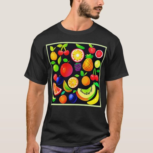 Bright Fruit Collectie T-shirt (Voorkant)