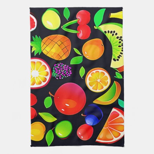 Bright Fruit Collectie Theedoek (Verticaal)