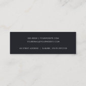 BRIGHT FRUIT FLORAL CAKE PATISSERIE CUPCAKE BAKERY MINI VISITEKAARTJE (Achterkant)