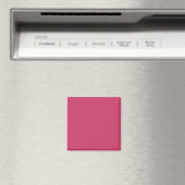 Bright Fuchsia Berry roze persoonlijke achtergrond Magneet (Insitu (Vaatwasser))