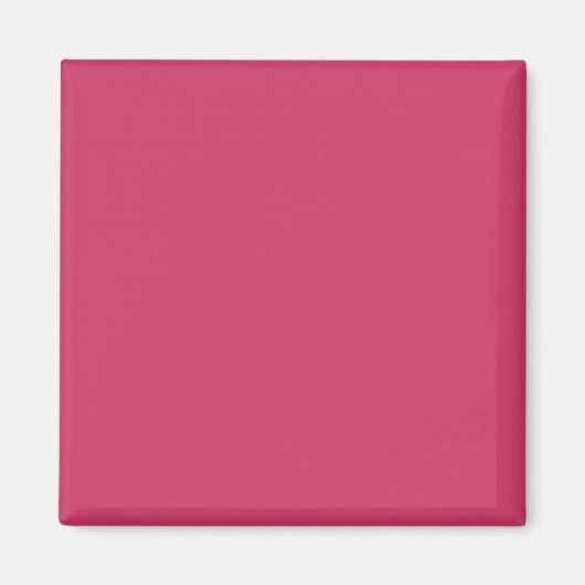 Bright Fuchsia Berry roze persoonlijke achtergrond Magneet (Voorkant)