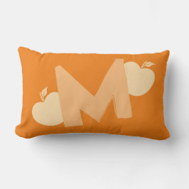Bright Fun Apple Monogram Kussen