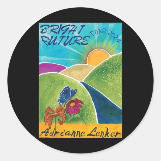 Bright Future Adrianne Lenker Sticker (Voorkant)