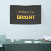 Bright Future Afstuderen Banner – Inspirerend (Beurs)