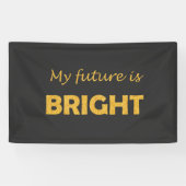 Bright Future Afstuderen Banner – Inspirerend (Horizontaal)