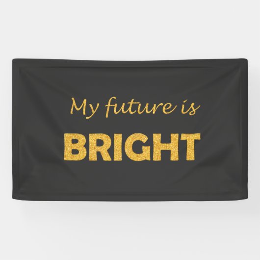 Bright Future Afstuderen Banner – Inspirerend (Horizontaal)