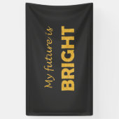 Bright Future Afstuderen Banner – Inspirerend (Verticaal)
