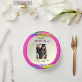 Bright Future Ahead Graduation Party Papieren Kommen
