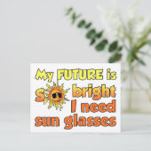 Bright Future briefkaart (Staand voorkant)