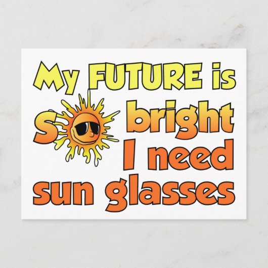 Bright Future briefkaart (Voorkant)