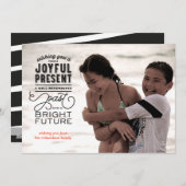 Bright Future Foto Feestdagenkaart (Voorkant / Achterkant)