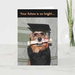 Bright Future Golden Afstuderen Kaart