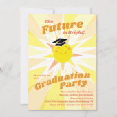 Bright Future Graduation Party Kaart (Voorkant)