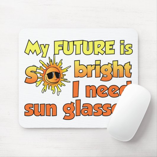 Bright Future mousepad Muismat (Met muis)