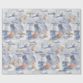 Bright Future Mystiek Verjaardag Tiener Naam toevo Cadeaupapier (Vlak)