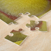 Bright Gele Lutino Indische ringnek Parrot Legpuzzel (Zijkant)