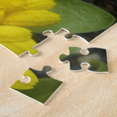 Bright Gele Marigold Puzzle Legpuzzel (Zijkant)