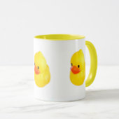 Bright Gele Rubber Duck Mok (Voorkant rechts)