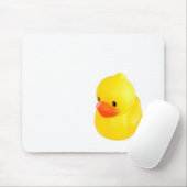 Bright Gele Rubber Duck Muismat (Met muis)