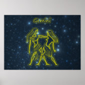 Bright Gemini Poster (Voorkant)