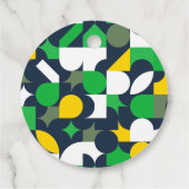 Bright Geo Bedankjes Labels (Achterkant)