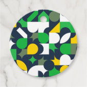 Bright Geo Bedankjes Labels (Voorkant)