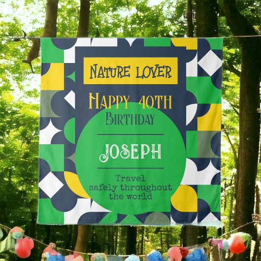 Bright Geo Wandkleed