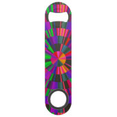 Bright Geometric Bar Key Speed Bottle Opener Flessenopener (Voorkant)