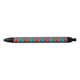 Bright Geometric Shape Pattern – Fun Stylish Decor Zwarte Inkt Pen