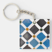 Bright Geometrisch Marokkaans patroon Sleutelhanger (Voorkant)