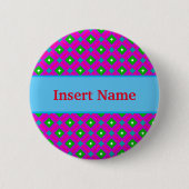 Bright Gepersonaliseerd naam pincode Button (Voorkant)