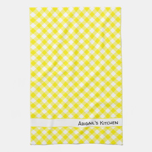 Bright Gingham Buffalo Check Theedoek (Verticaal)