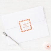 Bright Gingham Gepersonaliseerde Gift Stickers (Envelop)