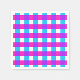 Bright Gingham Napkins Servet