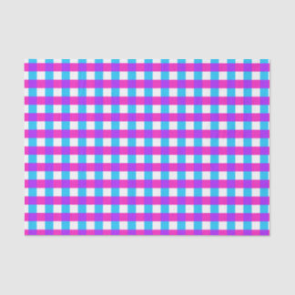 Bright Gingham Tissue Paper Tissuepapier