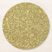 Bright Glitter Sparkles Ronde Kartonnen Onderzetter (Voorkant)
