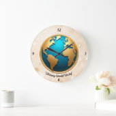 "Bright Global Aura" Grote Klok (Huis)