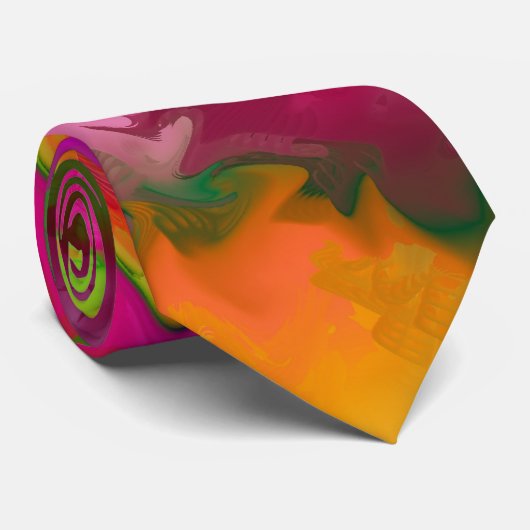 Bright Gnarl Stropdas (Opgerold)
