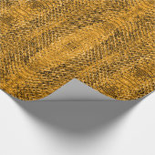 Bright Gold Viper Snakeskin Cadeaupapier (Hoek)