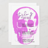 Bright Gothic Sull Bachelorette Party Itinerary Kaart (Voorkant / Achterkant)